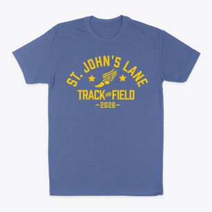 Saint John's Lane Elementary School Track and Field Classic Dad T-Shirt