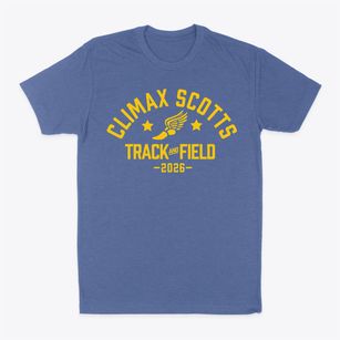 Climax Scotts Elementary School Track and Field Classic Dad T-Shirt