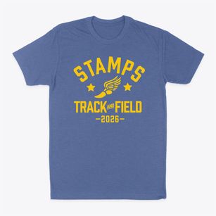 Stamps Upper Elementary School Track and Field Classic Dad T-Shirt