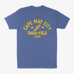 Cape May City Elementary School Track and Field Classic Dad T-Shirt