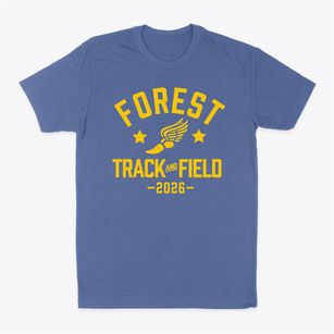 Forest Elementary School Track and Field Classic Dad T-Shirt