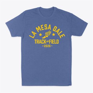La Mesa Dale Elementary School Track and Field Classic Dad T-Shirt