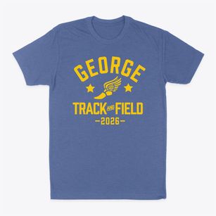 George Washington Elementary School Track and Field Classic Dad T-Shirt