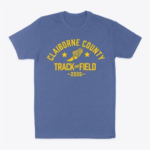 Claiborne County High School Track and Field Classic Dad T-Shirt