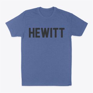 Hewitt Wisconsin Classic Block Classic Dad T-Shirt
