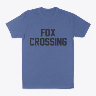 Fox Crossing Wisconsin Classic Block Classic Dad T-Shirt