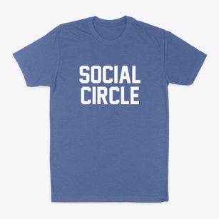 Social Circle Georgia Classic Block Classic Dad T-Shirt