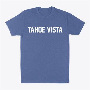Tahoe Vista California Classic Block Classic Dad T-Shirt