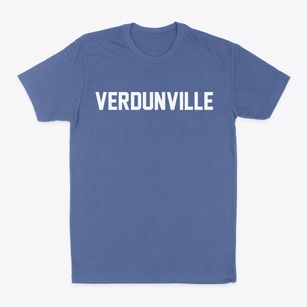 Verdunville West Virginia Classic Block Classic Dad T-Shirt