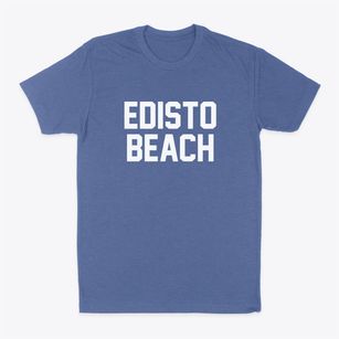 Edisto Beach South Carolina Classic Block Classic Dad T-Shirt