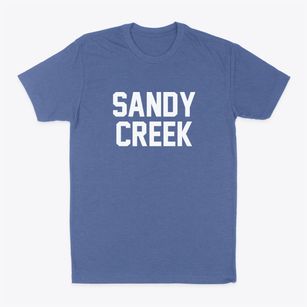 Sandy Creek North Carolina Classic Block Classic Dad T-Shirt