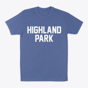 Highland Park Florida Classic Block Classic Dad T-Shirt