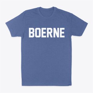 Boerne Texas Classic Block Classic Dad T-Shirt