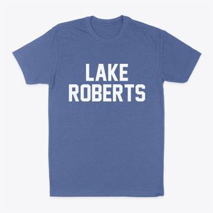 Lake Roberts New Mexico Classic Block Classic Dad T-Shirt