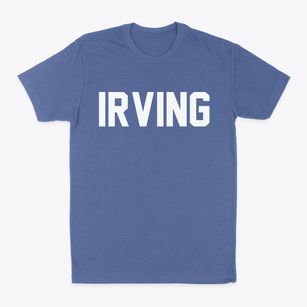 Irving Texas Classic Block Classic Dad T-Shirt