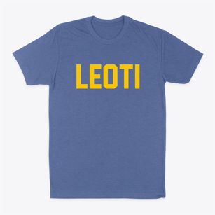 Leoti Kansas Classic Block Classic Dad T-Shirt