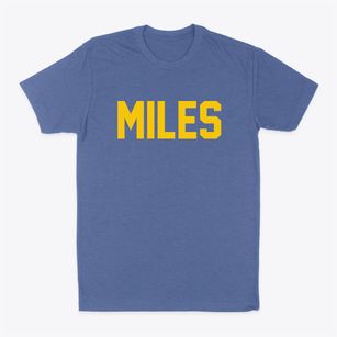 Miles Texas Classic Block Classic Dad T-Shirt