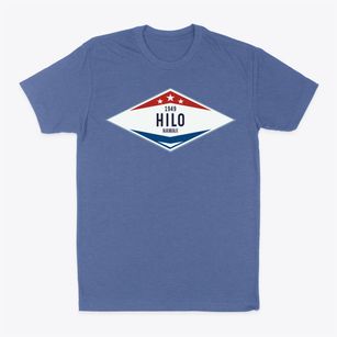 Hilo Hawaii Diamond Star Classic Dad T-Shirt
