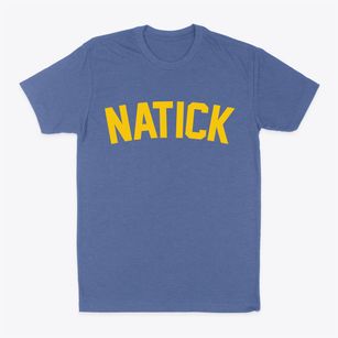 Natick Massachusetts Classic Curve Classic Dad T-Shirt