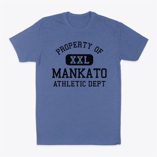 Mankato Kansas Athletic Dept Classic Dad T-Shirt