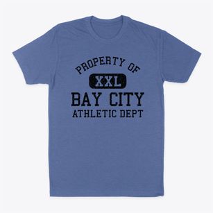 Bay City Wisconsin Athletic Dept Classic Dad T-Shirt