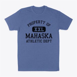 Mahaska Kansas Athletic Dept Classic Dad T-Shirt
