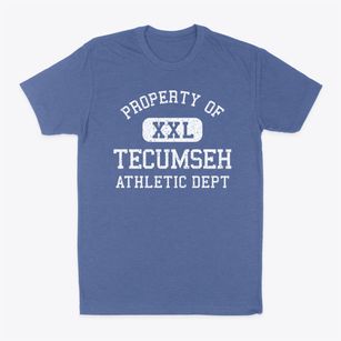 Tecumseh Oklahoma Athletic Dept Classic Dad T-Shirt
