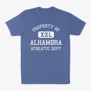 Alhambra California Athletic Dept Classic Dad T-Shirt