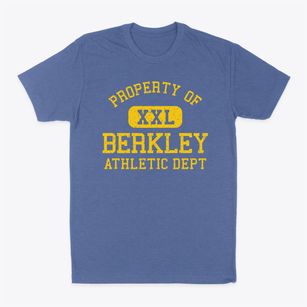 Berkley Massachusetts Athletic Dept Classic Dad T-Shirt