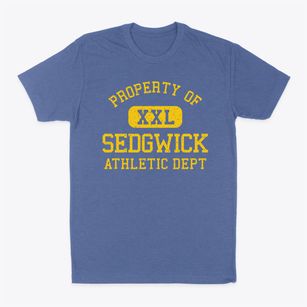 Sedgwick Kansas Athletic Dept Classic Dad T-Shirt