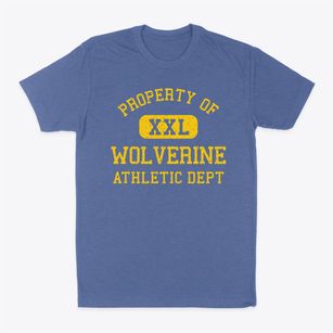 Wolverine Michigan Athletic Dept Classic Dad T-Shirt