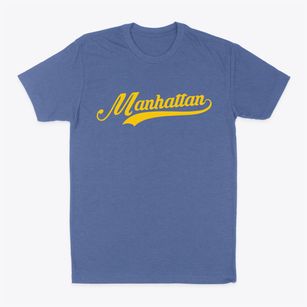 Manhattan Illinois Vintage Team Classic Dad T-Shirt