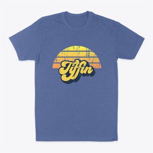 Tiffin Iowa Sublime Sunset Classic Dad T-Shirt