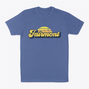 Fairmont North Carolina Sublime Sunset Classic Dad T-Shirt