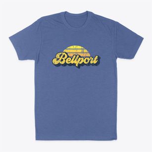Bellport New York Sublime Sunset Classic Dad T-Shirt
