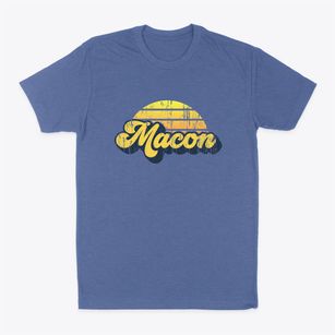 Macon Georgia Sublime Sunset Classic Dad T-Shirt
