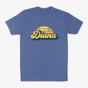 Diana New York Sublime Sunset Classic Dad T-Shirt