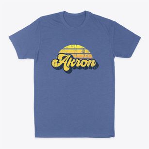 Akron Iowa Sublime Sunset Classic Dad T-Shirt
