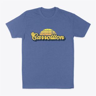 Carrollton Texas Sublime Sunset Classic Dad T-Shirt