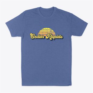 Cedar Rapids Iowa Sublime Sunset Classic Dad T-Shirt