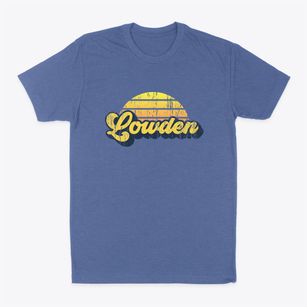 Lowden Iowa Sublime Sunset Classic Dad T-Shirt