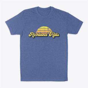 Richland Hills Texas Sublime Sunset Classic Dad T-Shirt