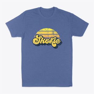 Skokie Illinois Sublime Sunset Classic Dad T-Shirt
