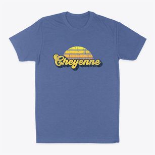 Cheyenne Wyoming Sublime Sunset Classic Dad T-Shirt