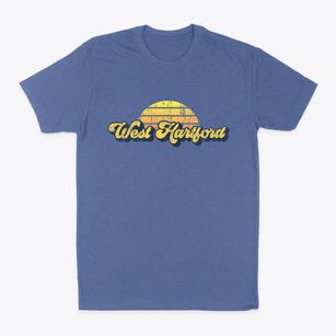West Hartford Connecticut Sublime Sunset Classic Dad T-Shirt