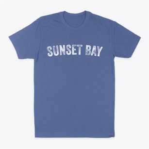Sunset Bay New York Timeless Retro Classic Dad T-Shirt