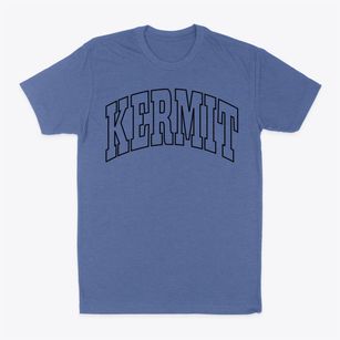 Kermit Texas Trendy Block Classic Dad T-Shirt