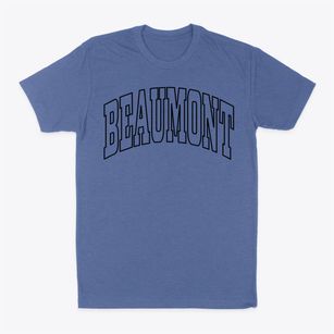 Beaumont Texas Trendy Block Classic Dad T-Shirt