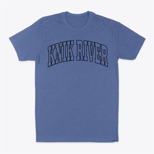 Knik River Alaska Trendy Block Classic Dad T-Shirt