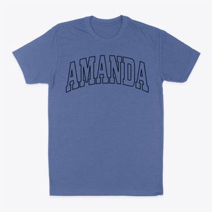 Amanda Ohio Trendy Block Classic Dad T-Shirt